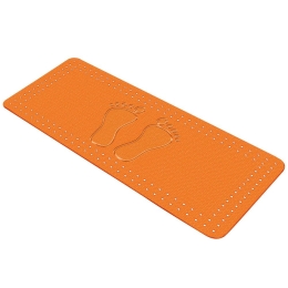 Αντιολισθητικό Μπανιέρας Foot 4388 Orange Kleine Wolke 36Χ72 PVC