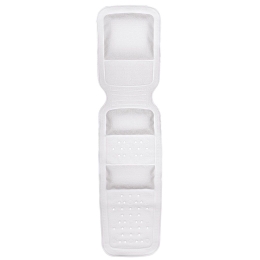 Αντιολισθητικό Μπανιέρας Wellness 4120 White Kleine Wolke 36Χ145 PVC
