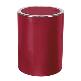 Δοχείο Απορριμμάτων Clap 5829 Bin 5lt Ruby Red Kleine Wolke Πλαστικό