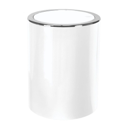 Δοχείο Απορριμμάτων Clap Mini 8415 Bin 1,5lt Snow White Kleine Wolke Πλαστικό