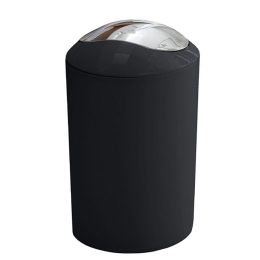 Δοχείο Απορριμμάτων Glossy 5063 Bin 5lt Black Kleine Wolke Πολυπροπυλένιο