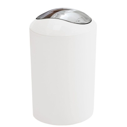 Δοχείο Απορριμμάτων Glossy 5063 Bin 5lt Polar White Kleine Wolke Πολυπροπυλένιο