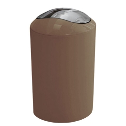 Δοχείο Απορριμμάτων Glossy 5063 5lt Taupe Kleine Wolke Πολυπροπυλένιο