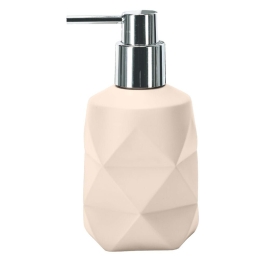 Δοχείο Κρεμοσάπουνου Crackle 7x15cm Sandbeige Kleine Wolke Πολυρεσίνη