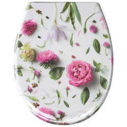 Καπάκι Λεκάνης Rosalie 1850 37x45cm Multicolor Kleine Wolke Πλαστικό