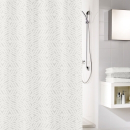 Κουρτίνα Μπάνιου Style 5939 Silver Grey Kleine Wolke 180Πx200Υ 180x200cm Πολυέστερ