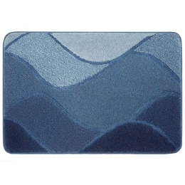 Πατάκι Μπάνιου Fiona 9128 IceBlue Kleine Wolke 55Χ65 55x65cm Acrylic
