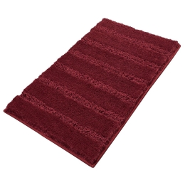 Πατάκι Μπάνιου Monrovia 4094 Burgundy Kleine Wolke 60x100cm Πολυέστερ