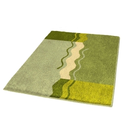 Πατάκι Μπάνιου Vanessa 5503 Green Kleine Wolke 55Χ65 Acrylic