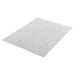 Πατάκι Μπάνιου Πετσετέ Bridge 3016 White Kleine Wolke 50X70 100% Cotton