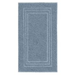 Πατάκι Μπάνιου Πετσετέ Lodge Steelblue Kleine Wolke 50 X 80 100% Βαμβάκι