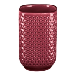 Ποτήρι Οδοντόβουρτσας Mila 8401 Burgundy Kleine Wolke Πηλός