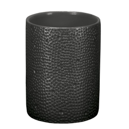 Ποτήρι Οδοντόβουρτσας Monroe 5810 Black Kleine Wolke Πορσελάνη