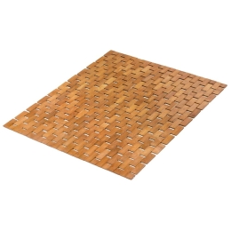 Ταπέτο Μπάνιου Ξύλινο Palito 9113 Nature Kleine Wolke 50X70 Bamboo