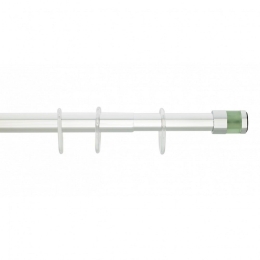 Βραχίονας Μπάνιου Ίσιος Φ25 Νο 1240 Glass Green Grekon 75-125cm Αλουμίνιο