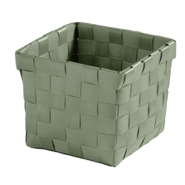 Καλάθι Αποθήκευσης Brava 5862 11,5x10x11,5cm Olive Kleine Wolke Πολυπροπυλένιο