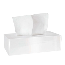 Κουτί για χαρτομάντηλα Tissue Box 8044 13,5x11,3x25cm White Kleine Wolke Πολυέστερ