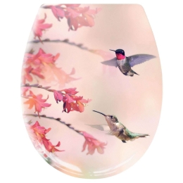 Καπάκι Λεκάνης Kolibri 1858 37x45cm Multicolor Kleine Wolke Πλαστικό