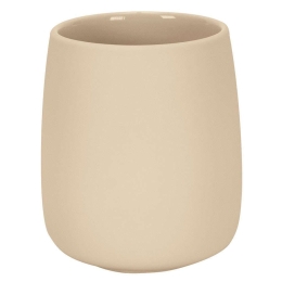 Ποτήρι Μπάνιου Eclipse 8036 8,6x10cm Sandbeige Kleine Wolke Πηλός