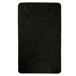 Πατάκι Μπάνιου Bow Black Kleine Wolke 55Χ65 Polyacrylic