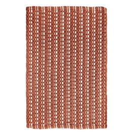 Πατάκι Μπάνιου Loop Terracotta Kleine Wolke 70X120 Βαμβάκι-Πολυέστερ