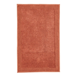 Πατάκι Μπάνιου Net Terracotta Kleine Wolke 60X90 100% Βαμβάκι