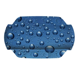 Στήριγμα Λαιμού Για Μπανιέρα Bubble 32x22cm Navy Blue Kleine Wolke PVC