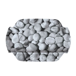 Στήριγμα Λαιμού Για Μπανιέρα Stepstone 32x22cm Grey Kleine Wolke PVC