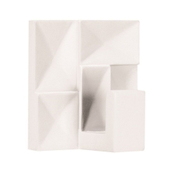 Κρεμάστρα Μπάνιου Brinkle 5x5cm White Kleine Wolke Πολυρεσίνη