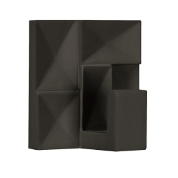 Κρεμάστρα Μπάνιου Brinkle 5x5cm Black Kleine Wolke Πολυρεσίνη