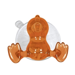 Κρεμάστρα Μπάνιου Crazy Hooks Baby Bird 7x6,3cm Orange Kleine Wolke Θερμοπλαστικό