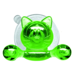 Κρεμάστρα Μπάνιου Crazy Hooks Kitty Kate 5,3x3,6cm Fir Green Kleine Wolke Θερμοπλαστικό