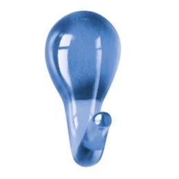 Κρεμάστρα Μπάνιου Drop Hooks 3,2x6,3cm Blue Kleine Wolke Πολυρεσίνη