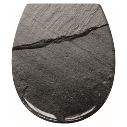 Καπάκι Λεκάνης Slate 37x 45cm Slate Grey Kleine Wolke Duroplast