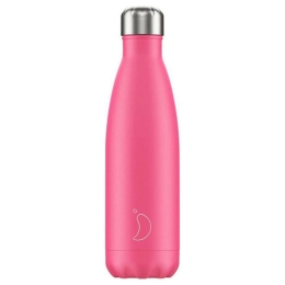 Μπουκάλι Θερμός 200211 500ml Neon Pink Chilly’s Ανοξείδωτο Ατσάλι