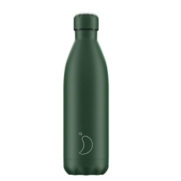Μπουκάλι Θερμός All 750ml Matte Green Chilly’s Ανοξείδωτο Ατσάλι