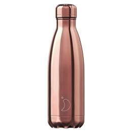 Μπουκάλι Θερμός 200302 500ml Rose Gold Chilly’s Ανοξείδωτο Ατσάλι