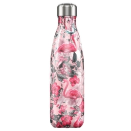 Μπουκάλι Θερμός Tropical Flamingo Pink Chilly’s Ανοξείδωτο Ατσάλι