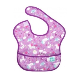 Σαλιάρα Superbib Unicorns 25x22,8cm Multi Bumkins Πολυέστερ