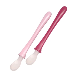 Κουταλάκια Βρεφικά Σιλικόνης (Σετ 2τμχ) 821G Pink Primamma 2 τμχ Σιλικόνη