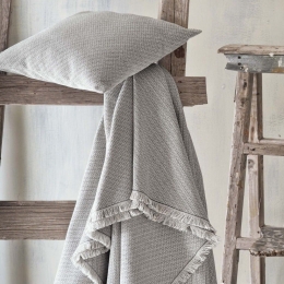 Ριχτάρι Gallup Grey Ρυθμός Πολυθρόνα 160x180cm Βαμβάκι-Πολυέστερ