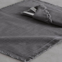 Σουπλά Merit Grey Ρυθμός 35x50cm 100% Βαμβάκι