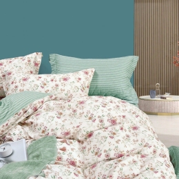 Σεντόνια Molly (Σετ 4τμχ) Multi Ρυθμός Υπέρδιπλο 230x260cm 100% Βαμβακοσατέν