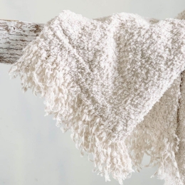 Ριχτάρι Beckett Ecru Ρυθμός Διθέσιο 180x240cm Chenille