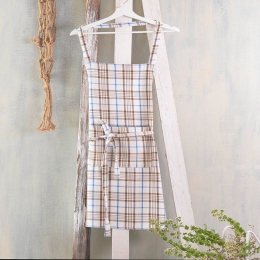 Ποδιά Κουζίνας Ολόσωμη Provence Brown Ρυθμός 100% Βαμβάκι