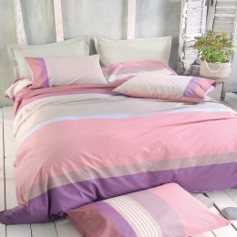 Μαξιλαροθήκες Sandra (Σετ 2τμχ) Beige Ρυθμός 50Χ70 Βαμβάκι-Πολυέστερ