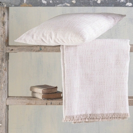 Ριχτάρι Cailin Ecru Ρυθμός Τετραθέσιο 180x330cm Βαμβάκι-Πολυέστερ