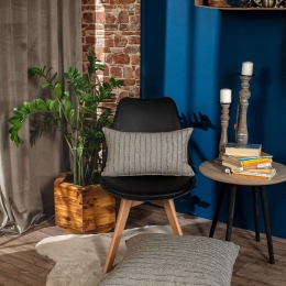 Μαξιλαροθήκη Διακοσμητική Orlando 07 Ecru-Grey Teoran 30X50 Ακρυλικό-Πολυέστερ
