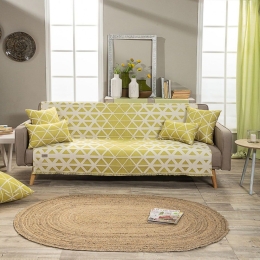 Ριχτάρι Manarola 08 Lime Teoran Διθέσιο 180x250cm Βαμβάκι-Πολυέστερ