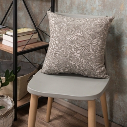 Μαξιλάρι Διακοσμητικό (Με Γέμιση) Montana 02 Beige Teoran 43X43 Ακρυλικό,Βαμβάκι, Polyester